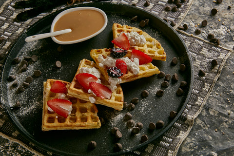 Waffle de Yuca Salado
