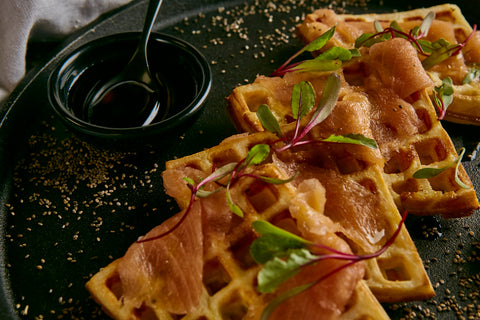 Waffle de Yuca Salado