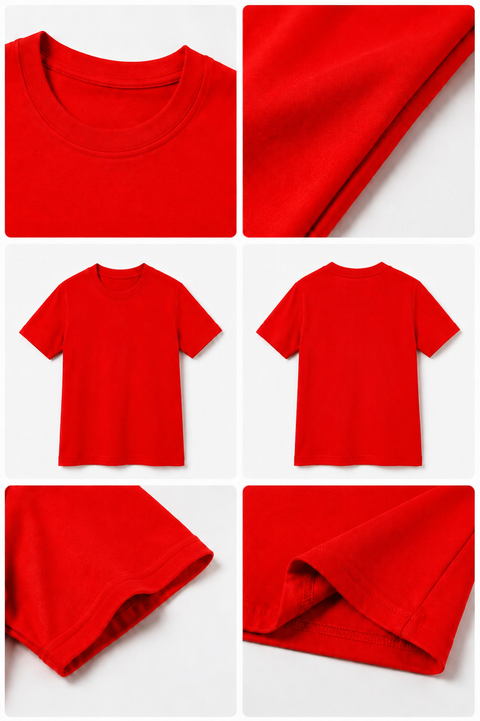 315 CAMISETA CUELLO REDONDO CAB 175GR FIERY RED