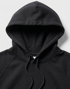 1100 HOODIE FRENCH TERRY PULLOVER UNISEX NEGRO