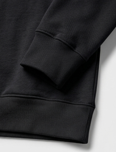 1100 HOODIE FRENCH TERRY PULLOVER UNISEX NEGRO