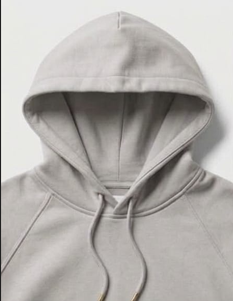 1102 HOODIE FRENCH TERRY PULLOVER GRIS