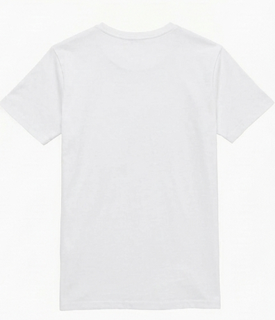 1501 CAMISETA CUELLO V CAB 175GR BLANCO