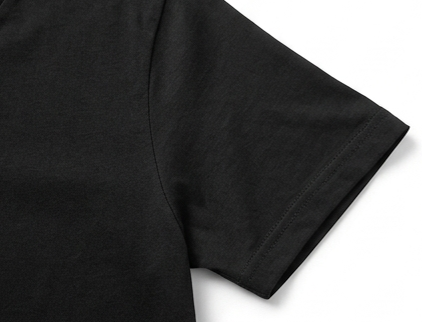 1500 CAMISETA CUELLO V CAB 175 GR NEGRO