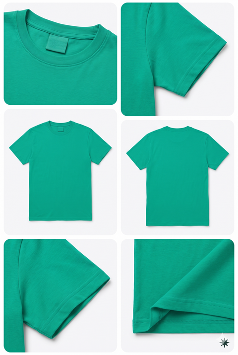 312 CAMISETA CUELLO REDONDO CAB 175 GR IRISH GREEN