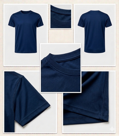 1302 CAMISETA CLASSIC-FIT CAB 230GR  BLUE PRINT