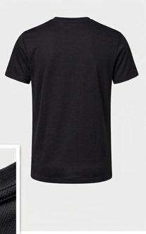 1300 CAMISETA CLASSIC-FIT CAB 230GR NEGRO
